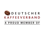 Logo des Deutschen Kaffeeverbands, Link zur Mitgliederseite von Schmitz-Mertens auf der Verbandswebsite